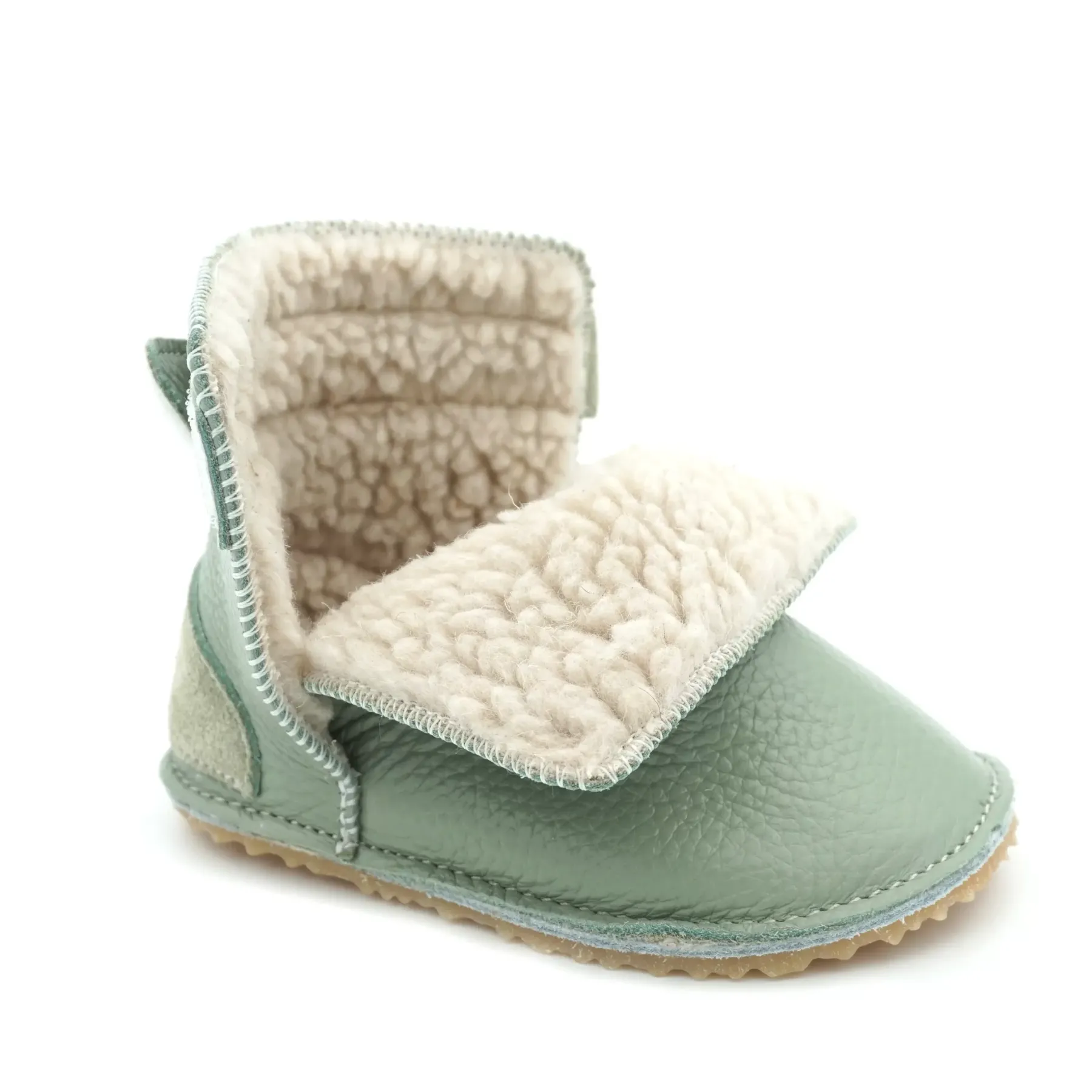 Macco Cizme imblanite bebeluși verde Macco Cizme imblanite bebeluși verde