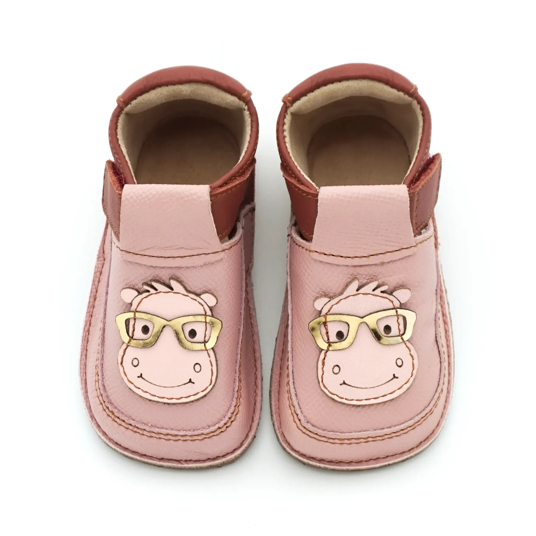 Papucei primii pasi pantofi barefoot copii fete incaltaminte bebelusi piele naturala talpa flexibila roz hipopotam Papucei primii pasi pantofi barefoot copii fete incaltaminte bebelusi piele naturala talpa flexibila roz hipopotam