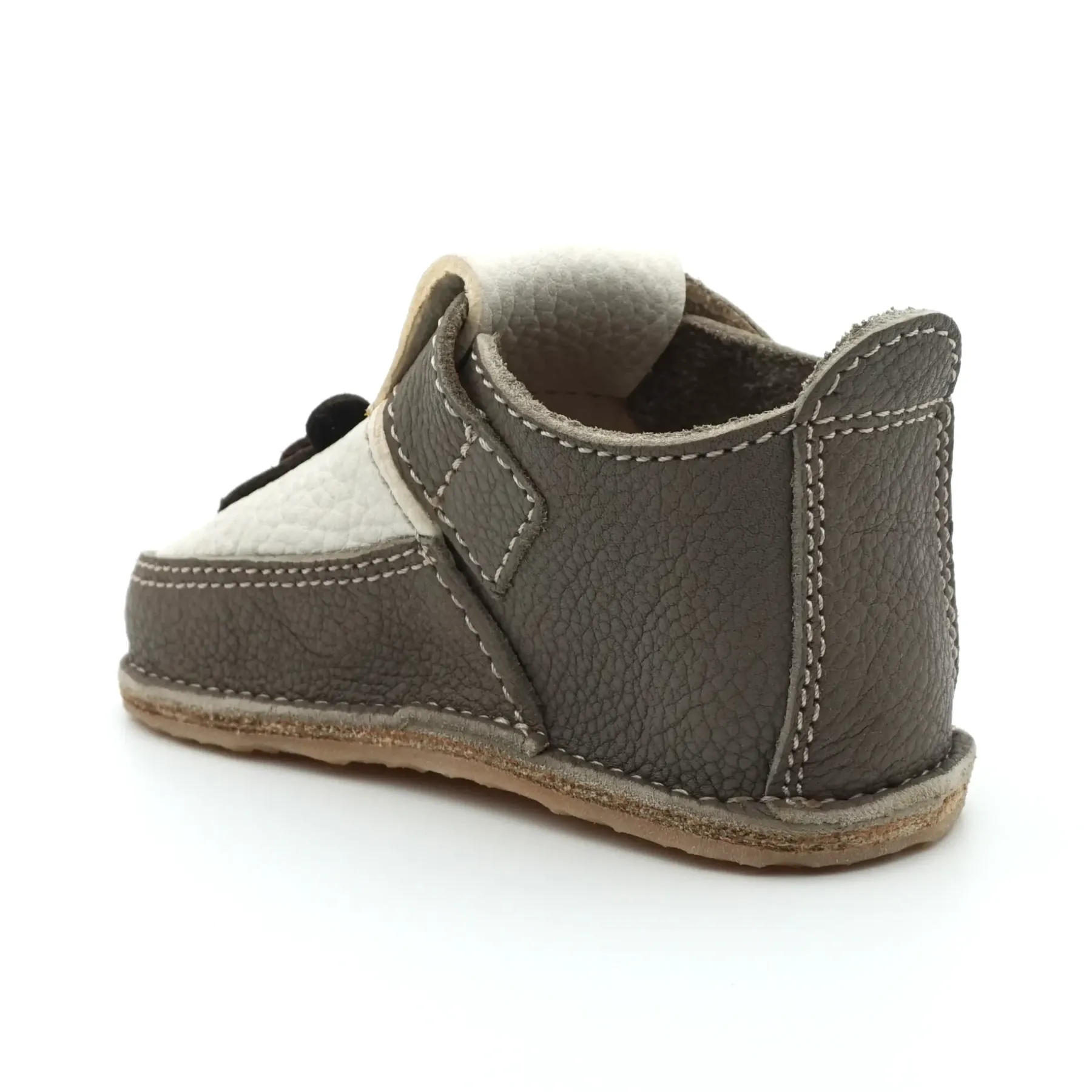 Papucei Pantofi Barefoot Primii Pasi bebe copii baieti maro alb hipopotam Papucei Pantofi Barefoot Primii Pasi bebe copii baieti maro alb hipopotam