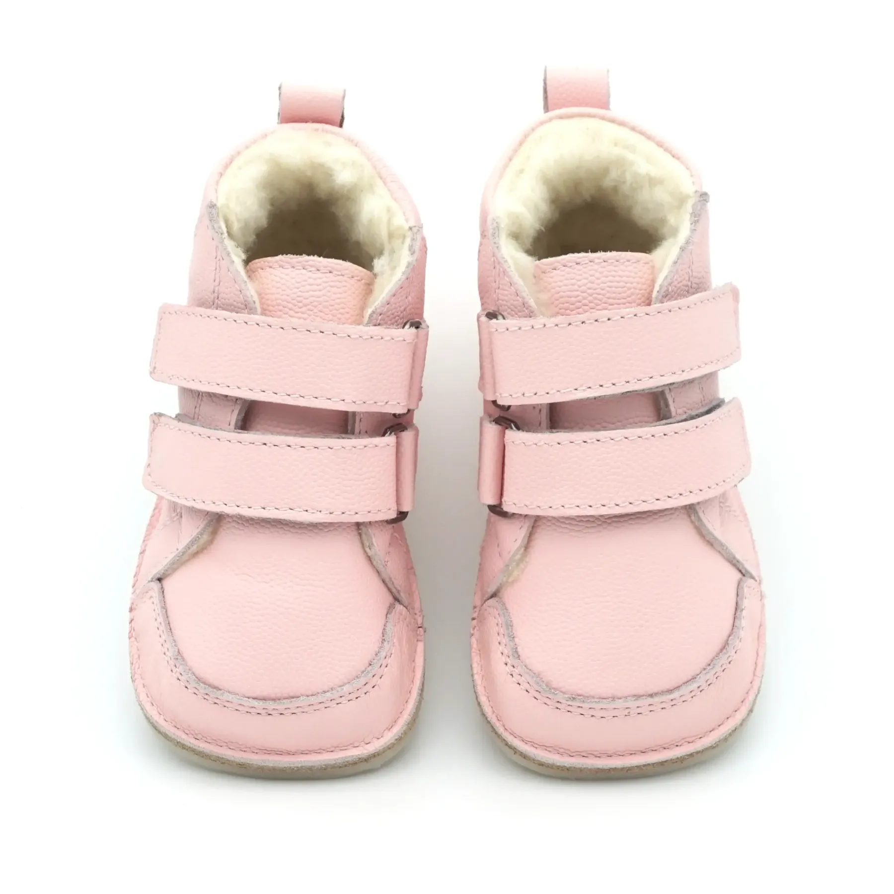 Ghete copii primii pasi imblanite, barefoot, piele naturala, fete, roz, iarna toamna Ghete copii primii pasi imblanite, barefoot, piele naturala, fete, roz, iarna toamna