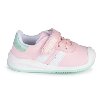 Pantofi primii pasi barefoot, tip sport, ultra-flexibili, roz, Chetto