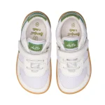 Pantofi barefoot copii si bebelusi, papucei primii pasi bebelusi, piele naturala, talpa flexibila, incaltaminte copii, Chetto, verde