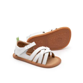 Sandale bebelusi barefoot copii fete, primii pasi bebelusi, piele naturala, talpa dreapa, flexibili Tip Toey Joey