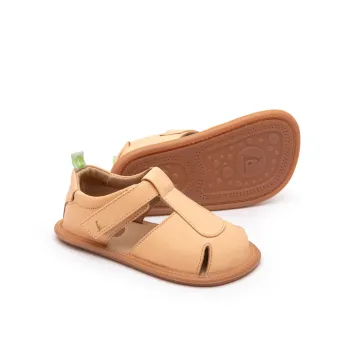 Sandale bebelusi barefoot copii, primii pasi bebelusi, piele naturala, talpa dreapa, flexibili Tip Toey Joey