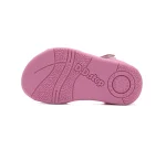 Sandale bebelusi, primii pasi, fete, piele naturala, talpa flexibila, roz, DD Step