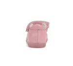 Sandale bebelusi copii, primii pasi, fete, piele naturala, inchidere velcro D.D.Step, roz floare