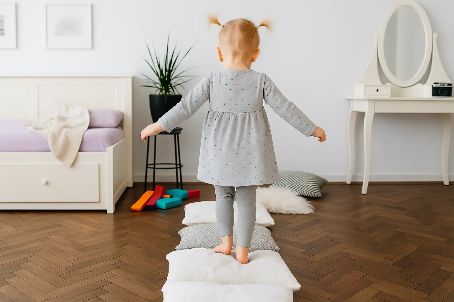 Jocuri pentru dezvoltare echilibru copii