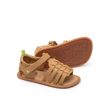 Sandale bebelusi barefoot copii, primii pasi bebelusi, piele naturala, talpa dreapa, flexibili, Tip Toey Joey, Athena