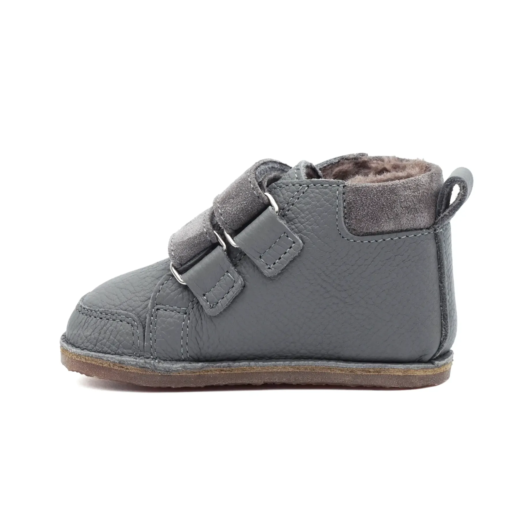 ghete-copii-imblanite-primii-pasi-barefoot-baieti-fete-piele-gri-velur-5