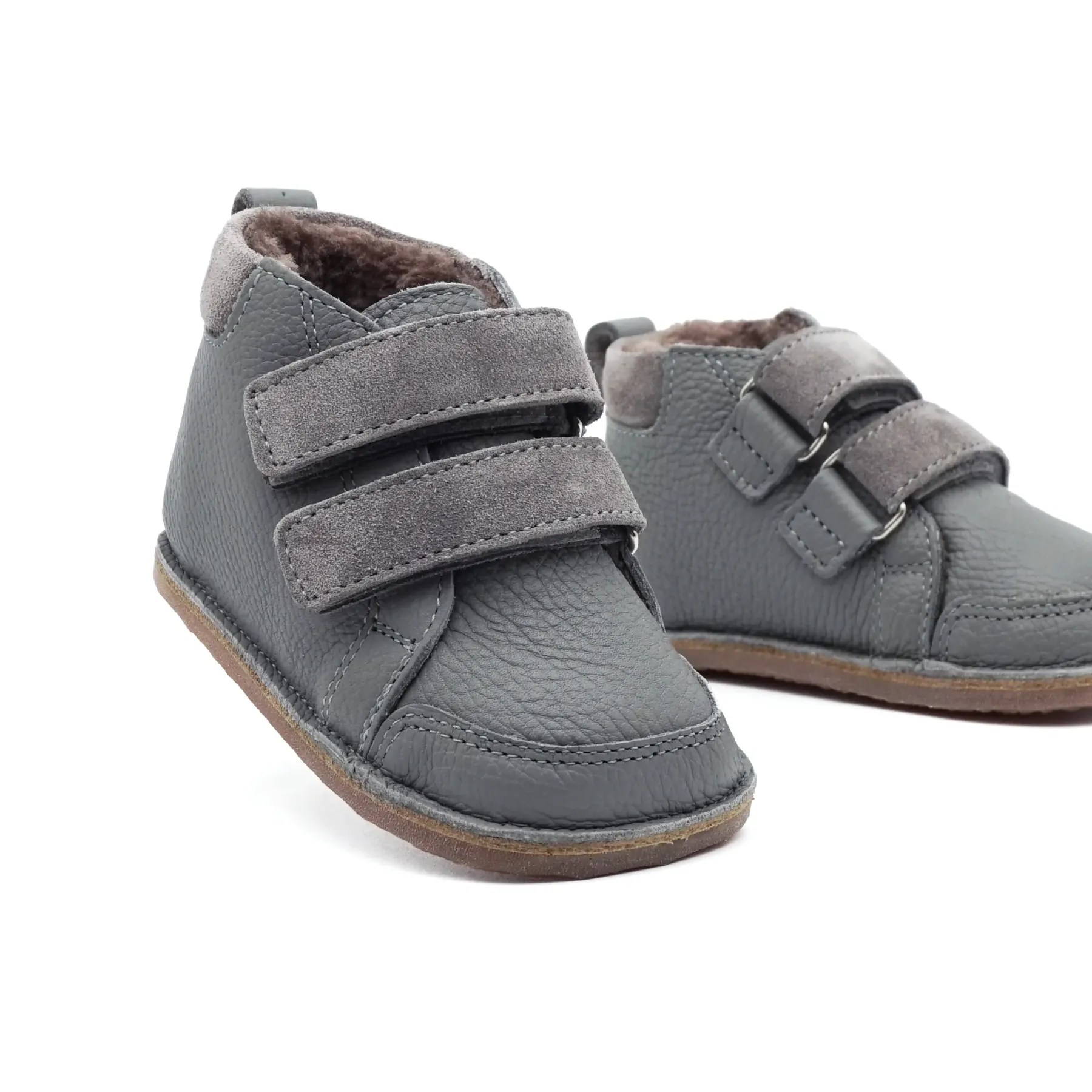ghete-copii-imblanite-primii-pasi-barefoot-baieti-fete-piele-gri-velur-7