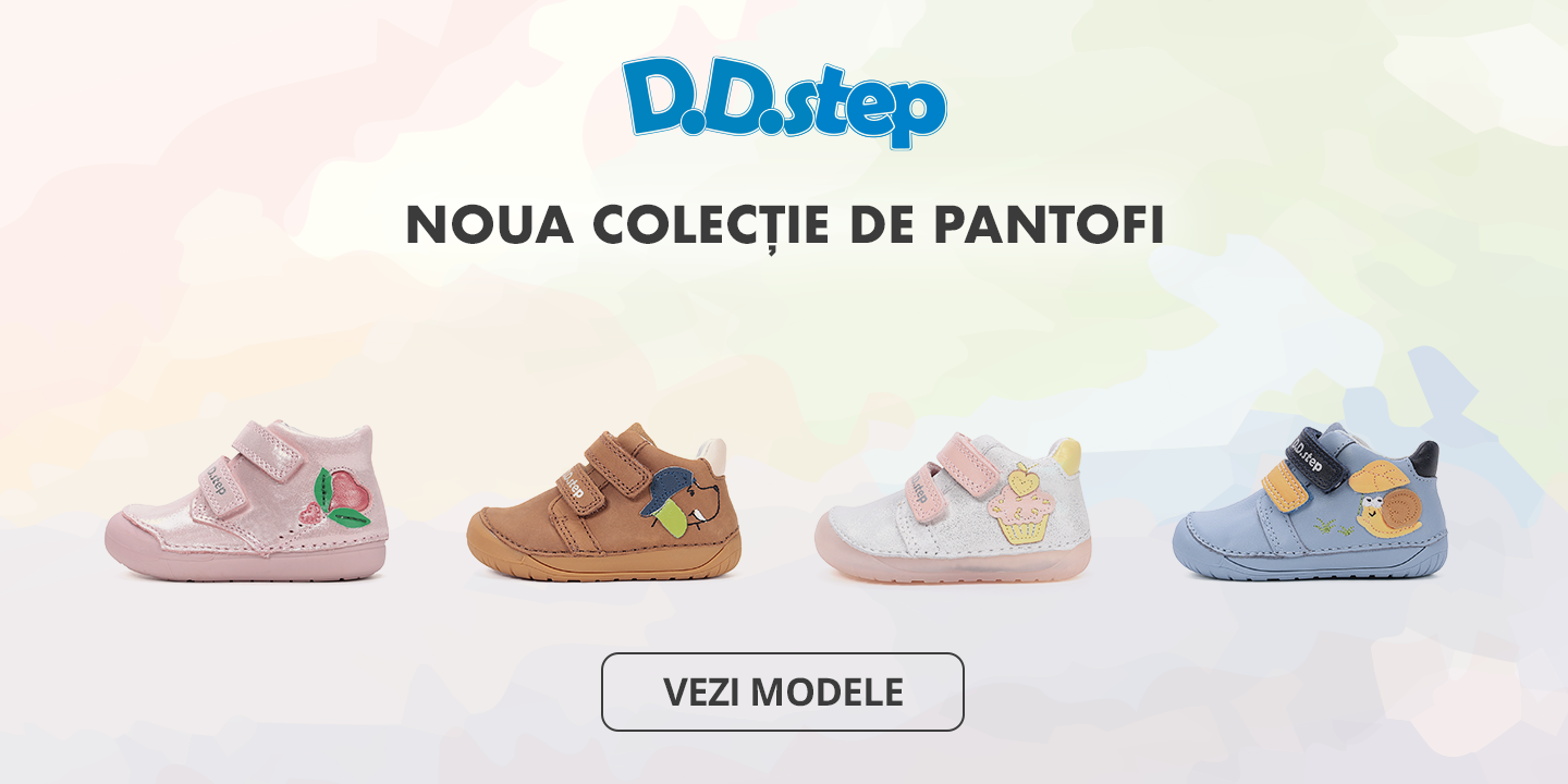 Pantofi DDStep, incaltaminte copii, papucei primii pasi, barefoot, fete si baieti bebelusi, piele naturala, talpa flexibila, maro