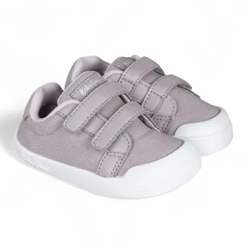 Tenisi primii pasi, barefoot, canvas, talpa ultraflexibila, Chetto, gri