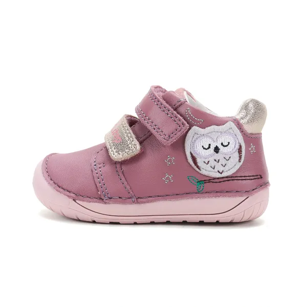 dd-step-pantofi-primii-pasi-barefoot-copiii-piele-naturala-S070-62659B Raspberry 01