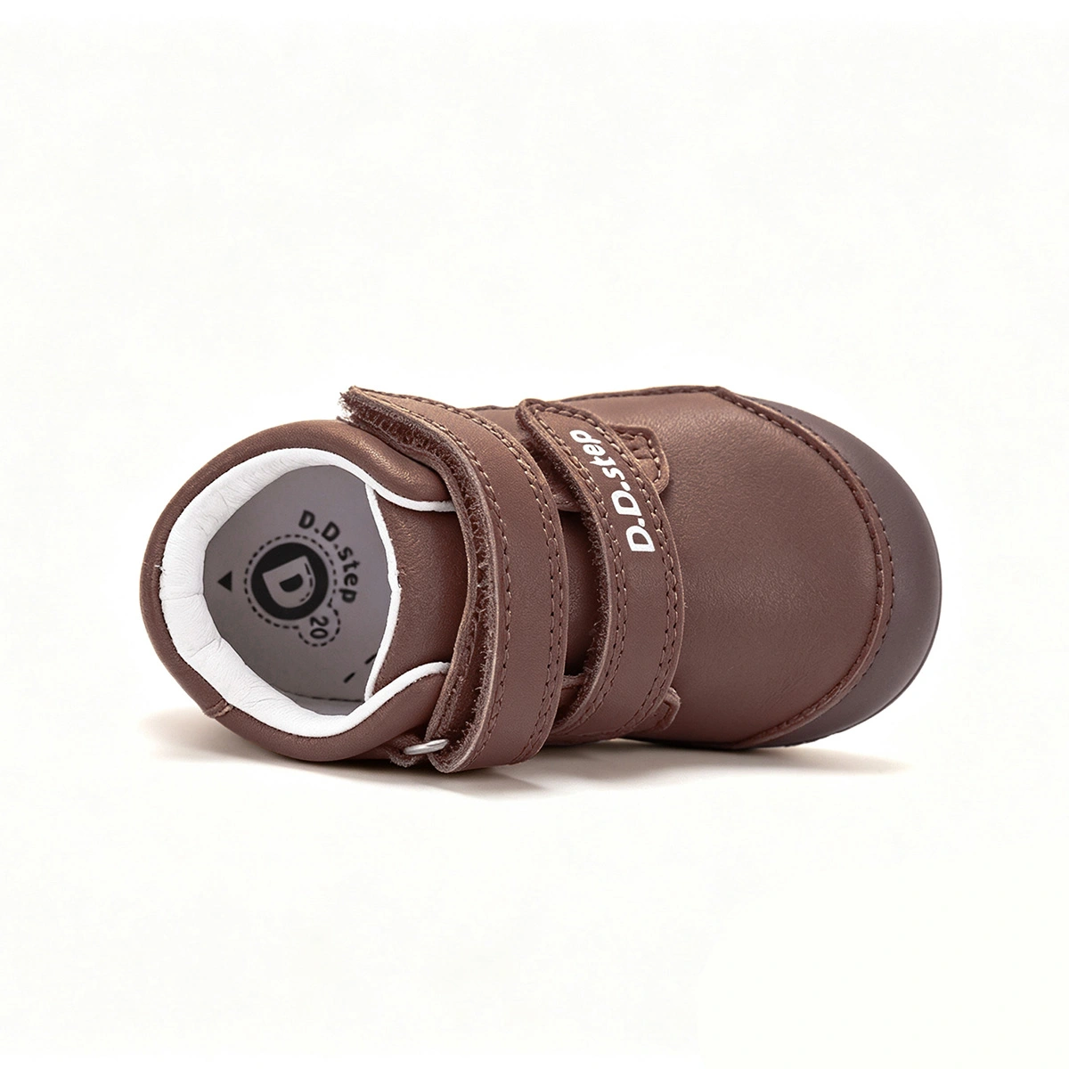 dd-step-pantofi-primii-pasi-copii-sustinere-calcai-toamnaS066-62554A Chocolate 04