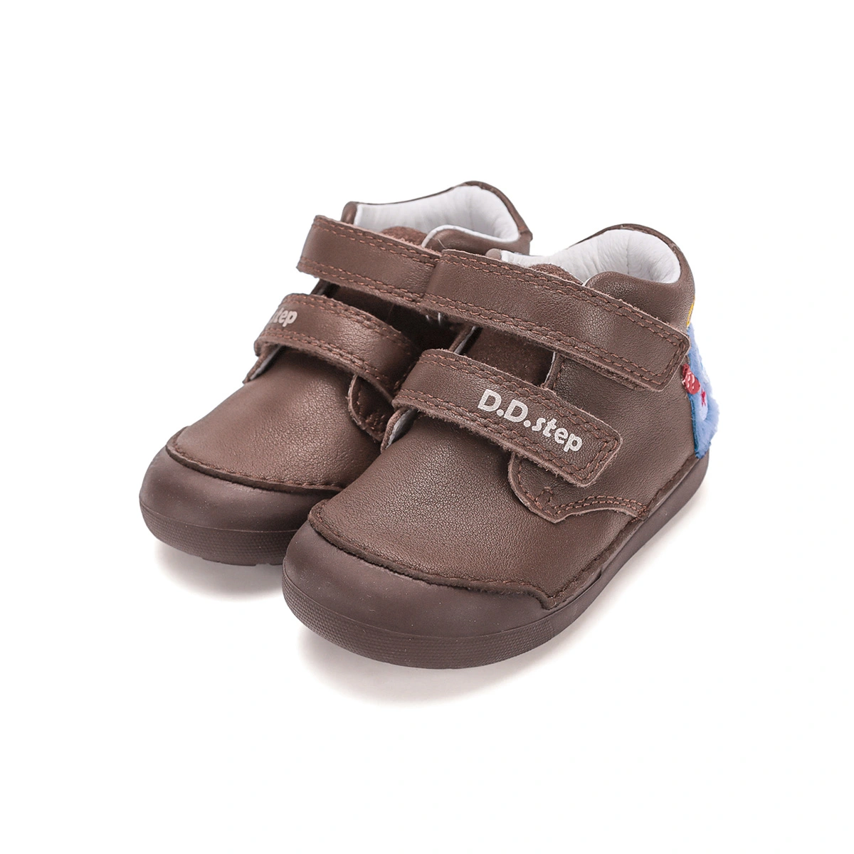 dd-step-pantofi-primii-pasi-copii-sustinere-calcai-toamnaS066-62554A Chocolate 06