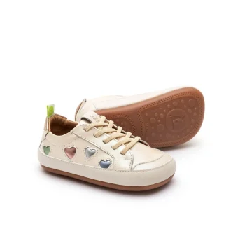 Tip Toey Joey sneakers barefoot primii pasi fete, Love 4 All