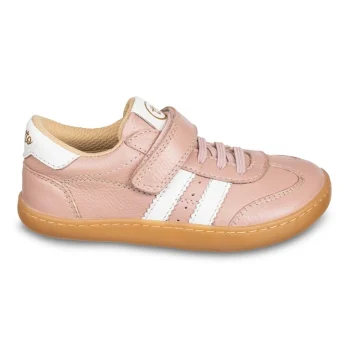 Pantofi barefoot fete, piele naturala, ultra flexibili, roz, Chetto
