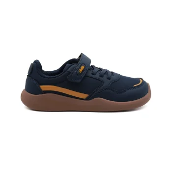 Sneakers barefoot baieti, adidasi copii ultra flexibili, albastru, Chetto