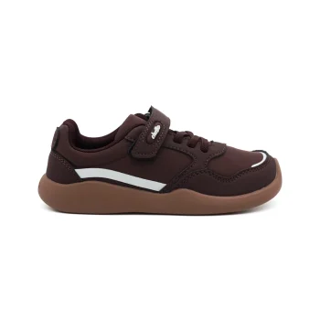Sneakers barefoot, adidasi copii ultra flexibili, maro, Chetto