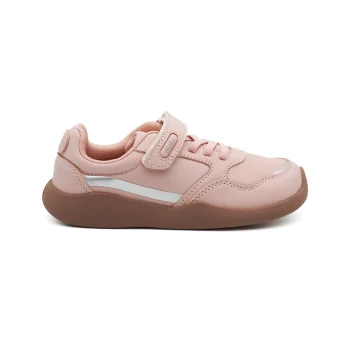 Sneakers barefoot fete, adidasi copii ultra flexibili, roz, Chetto